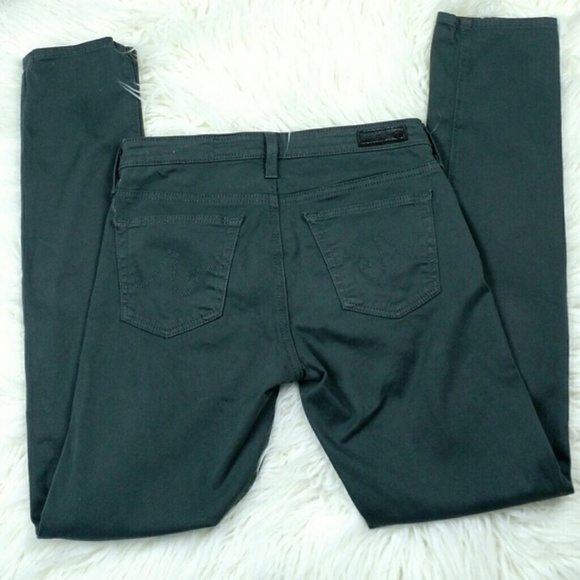 AG Adriano Goldschmied Stilt Cigarette Jeans Pants Grey SZ 26 - Picture 3 of 7